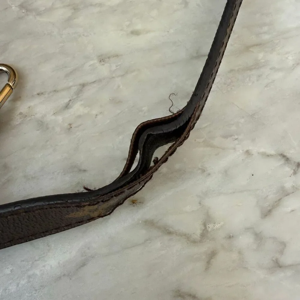 Authentic LOUIS VUITTON METIS Pochette Flap Monogram Leather Top Handle - Picture 15 of 16